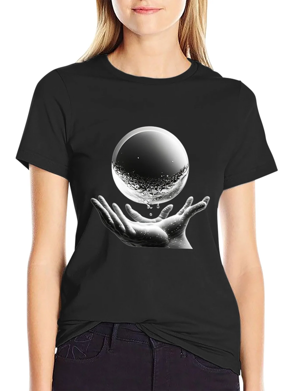 Surreal Sphere Graphic Tee product image 2