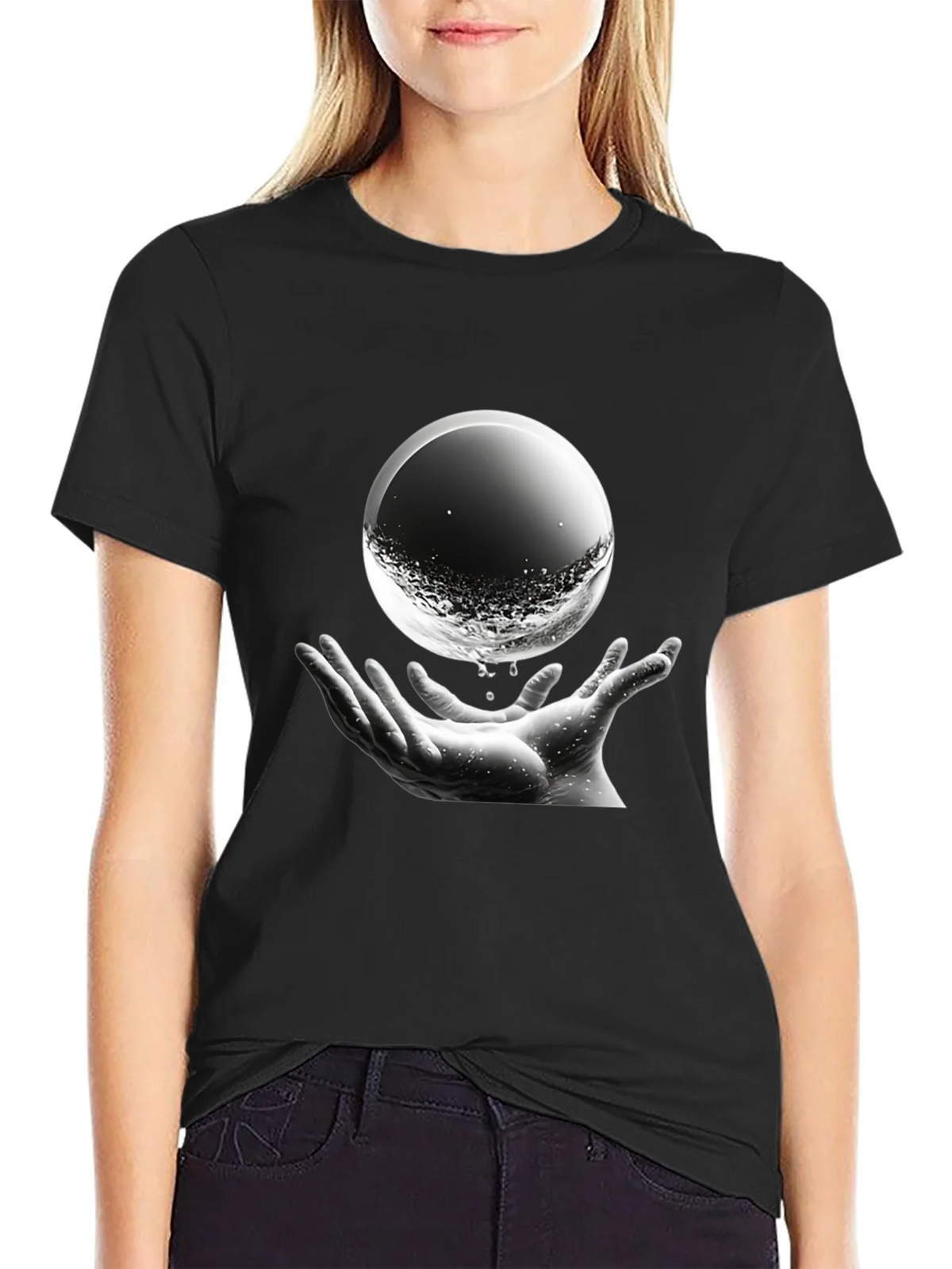 Surreal Sphere Graphic Tee product image 2