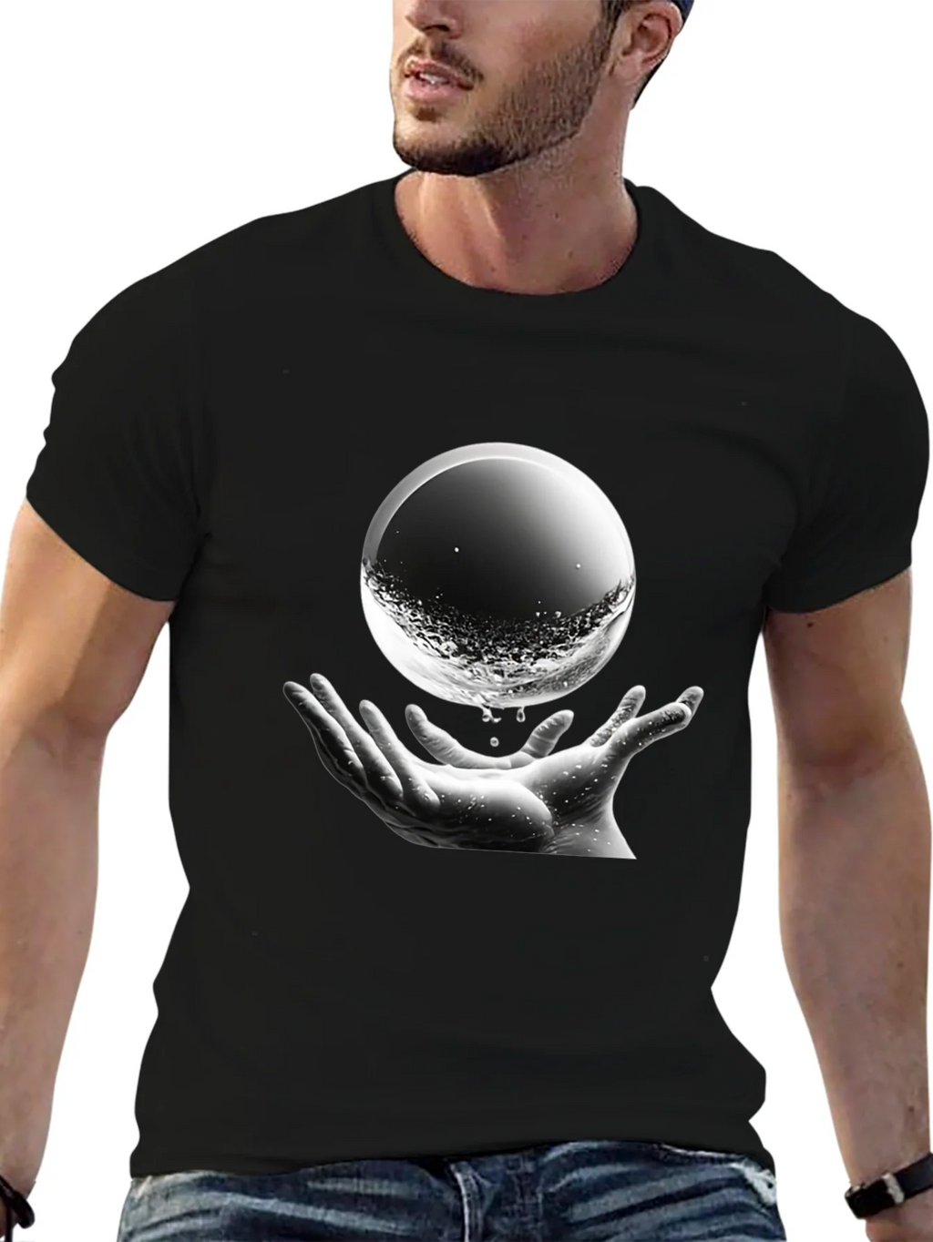 Surreal Sphere Graphic Tee product image 6