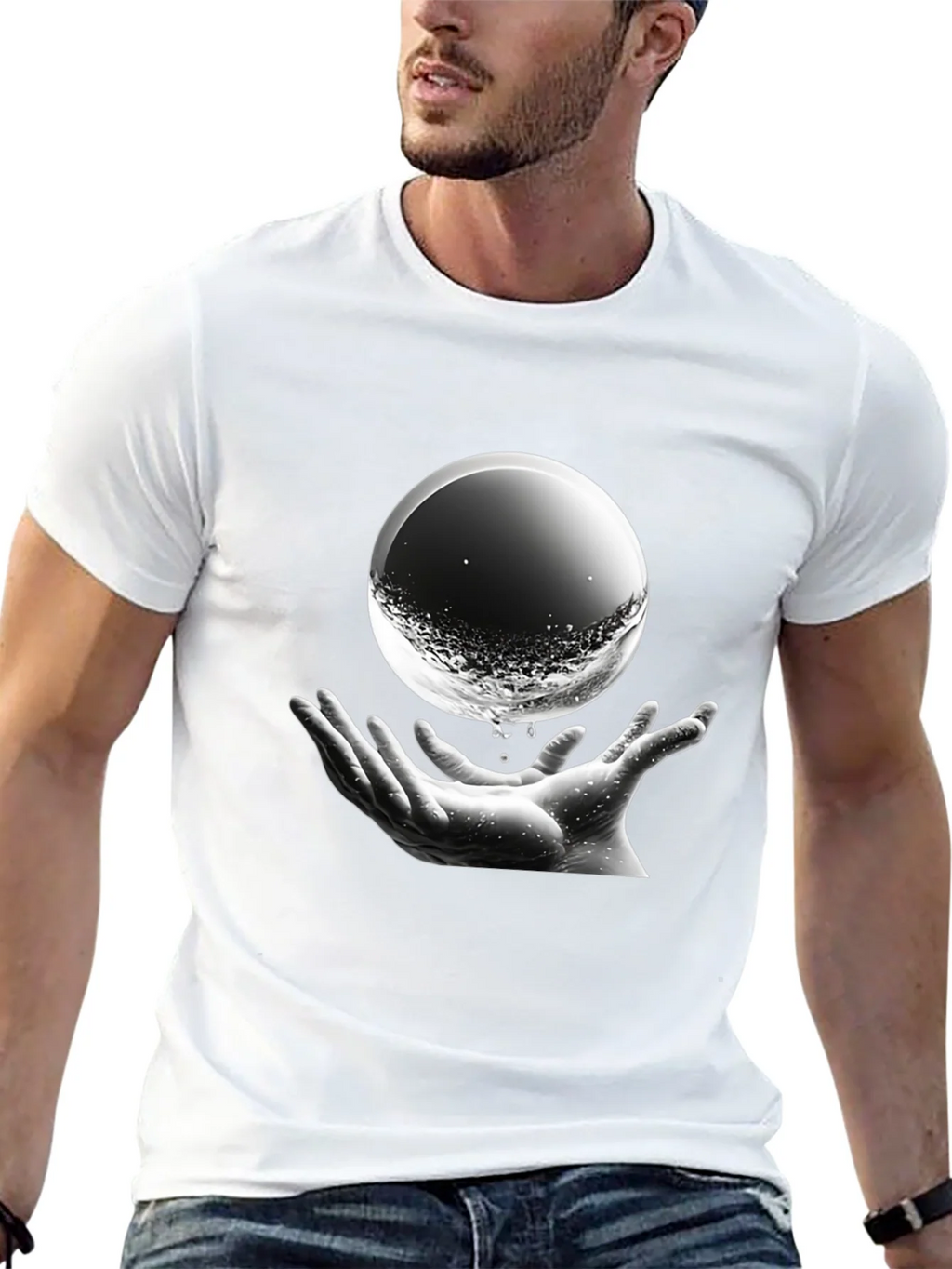 Surreal Sphere Graphic Tee product image 12