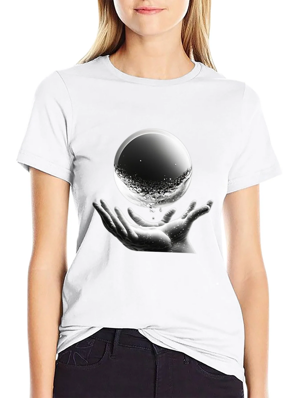 Surreal Sphere Graphic Tee product image 8