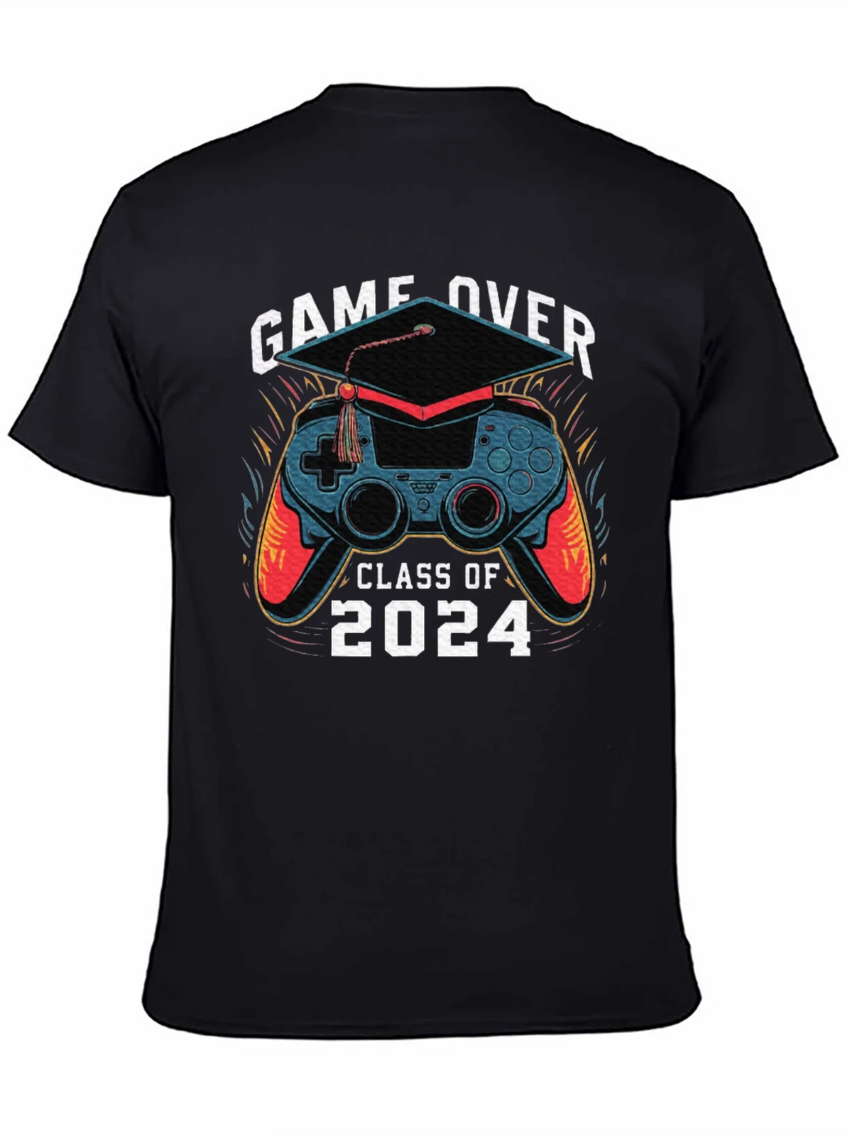 Game Over Class of 2024 Graduation T-Shirt product image 4