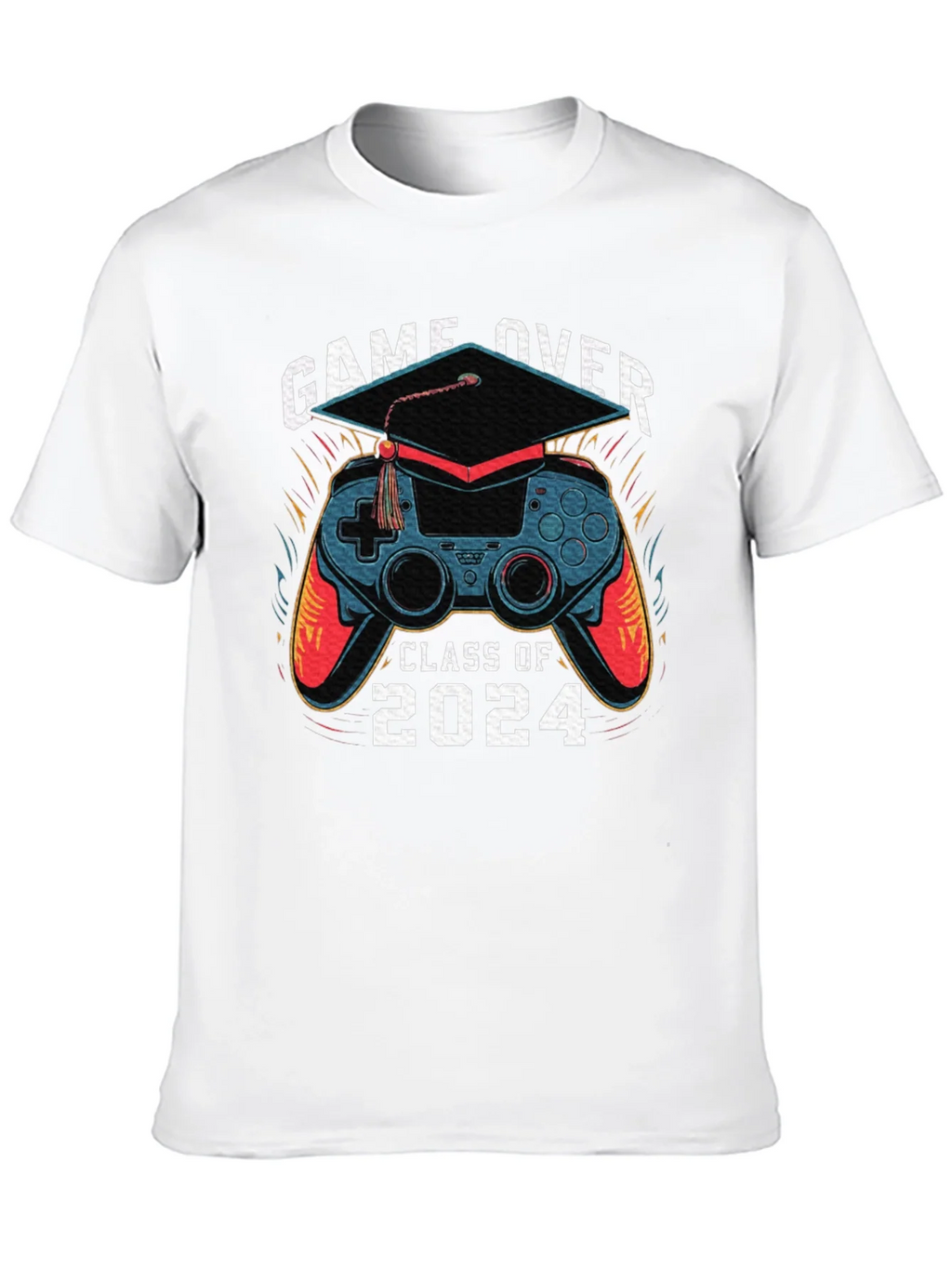 Game Over Class of 2024 Graduation T-Shirt product image 9
