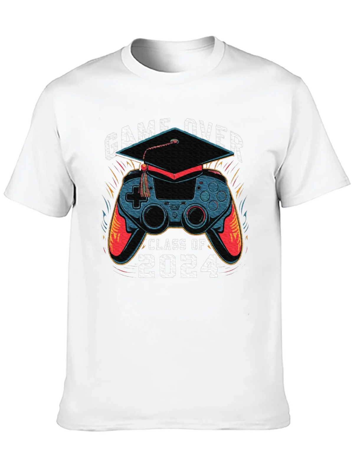 Game Over Class of 2024 Graduation T-Shirt product image 9