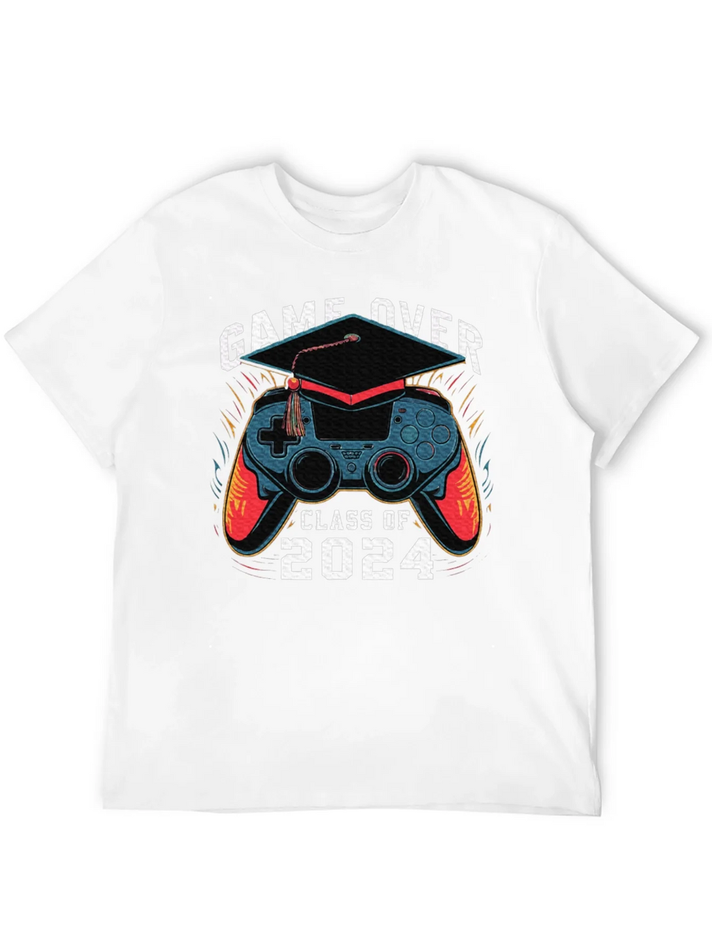 Game Over Class of 2024 Graduation T-Shirt product image 11