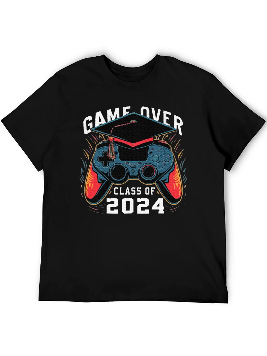 Game Over Class of 2024 Graduation T-Shirt product image 5