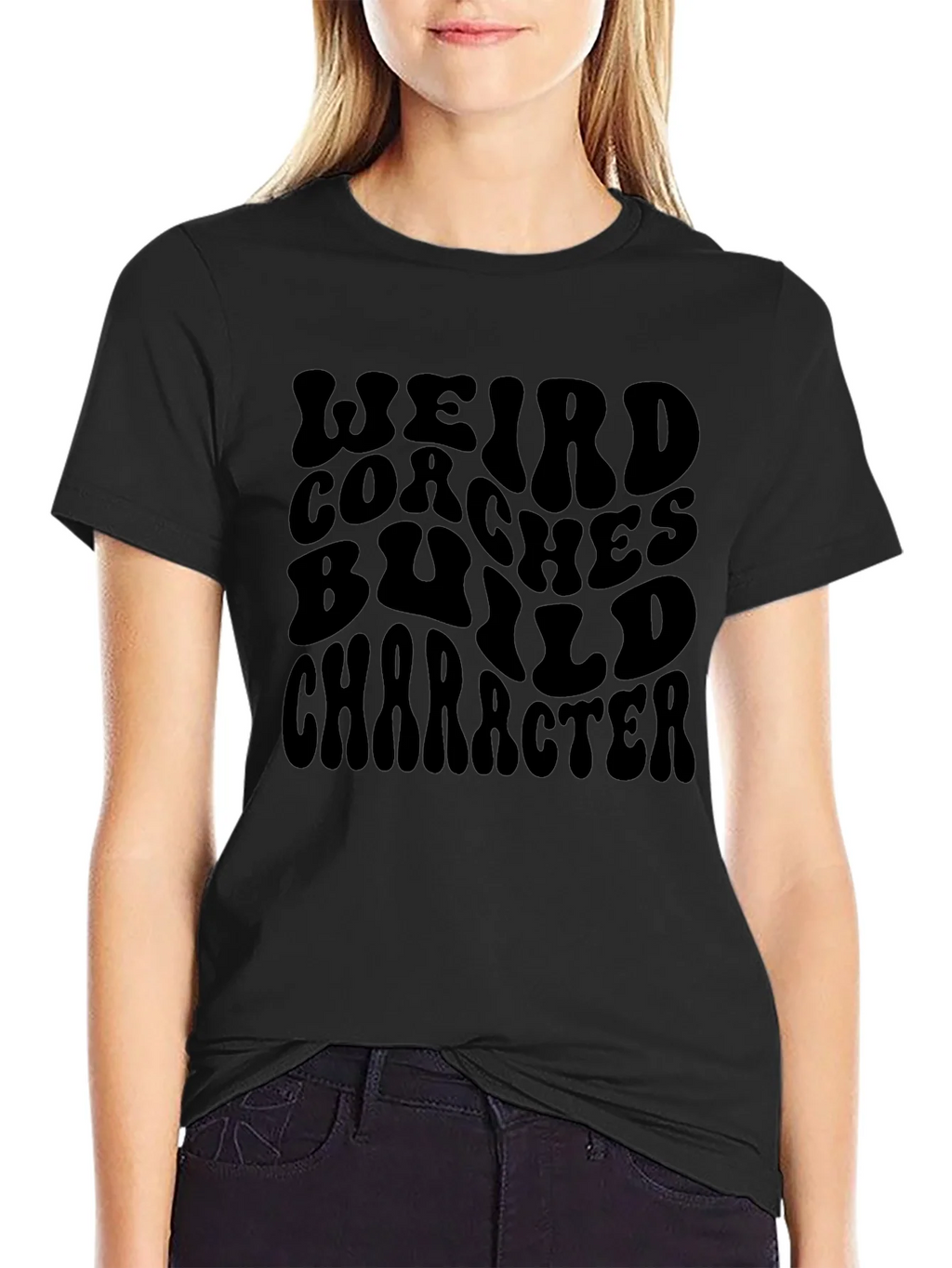Weird Coaches Build Character Graphic T-Shirt product image 2