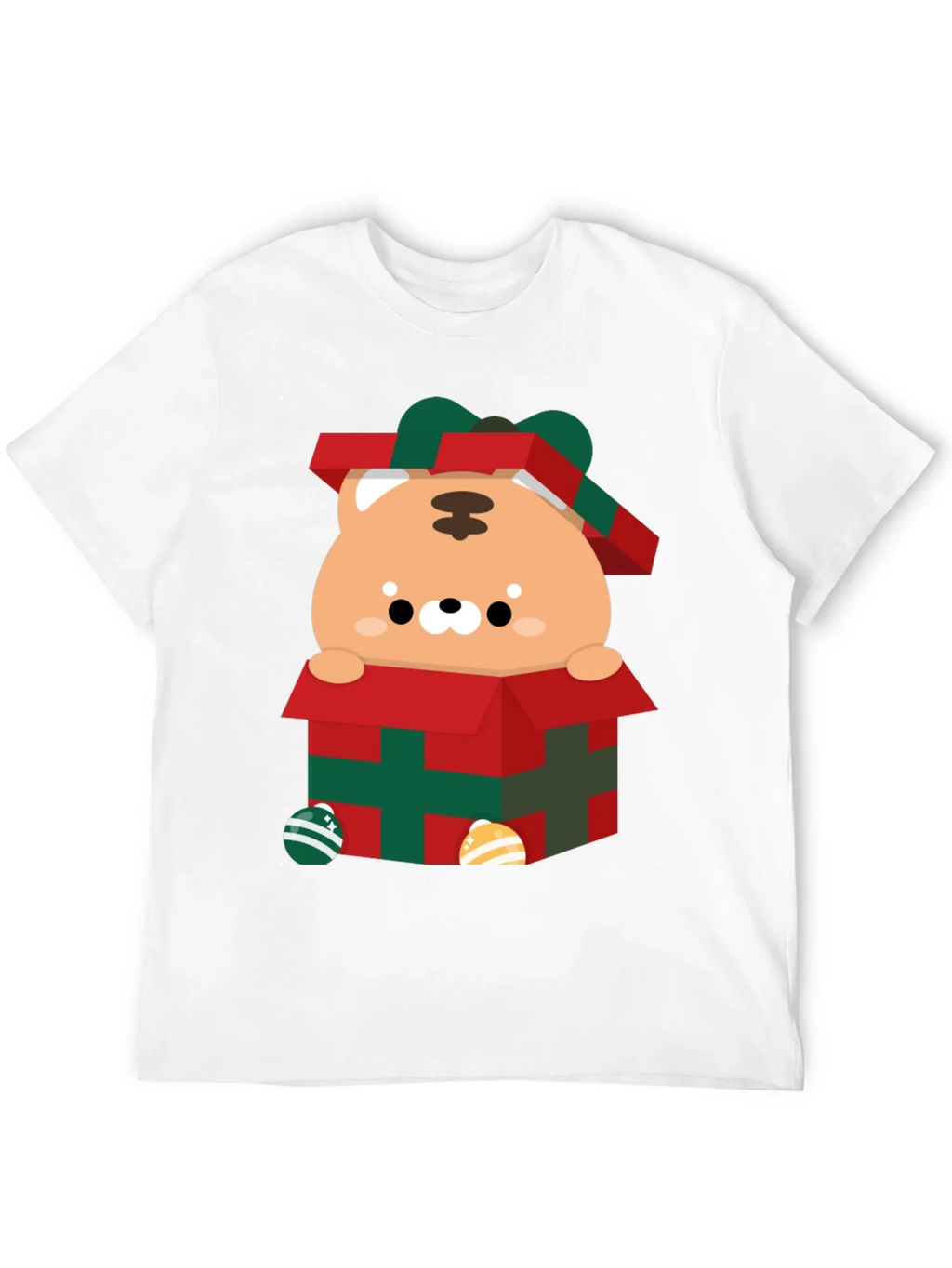 Festive Gift Box Tiger Graphic Tee product image 10