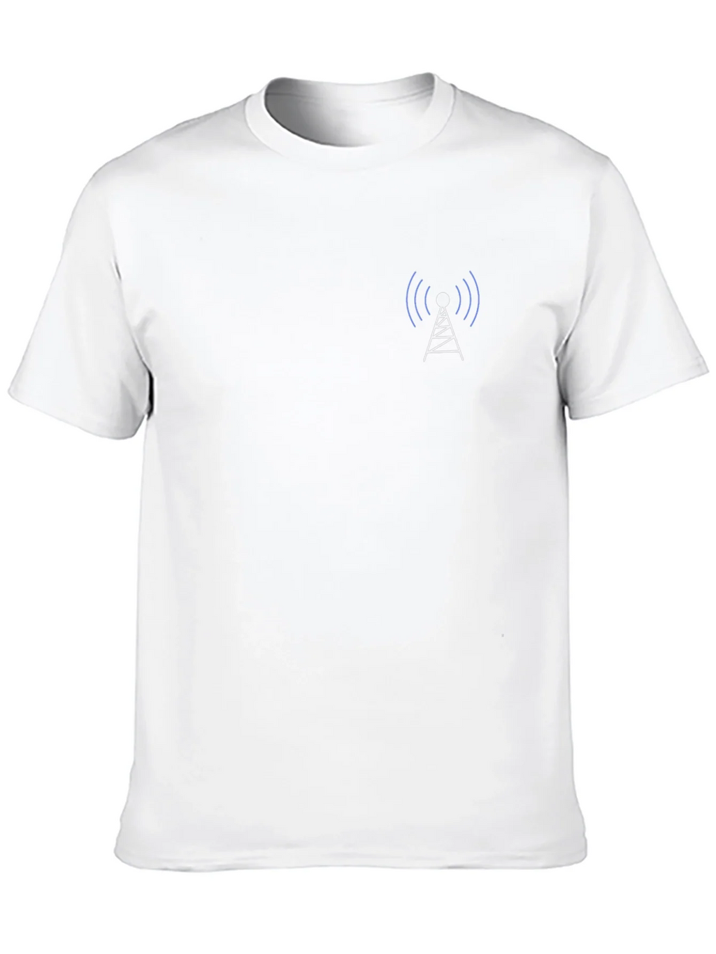 Minimalist Antenna Graphic Tee - Black product image 3