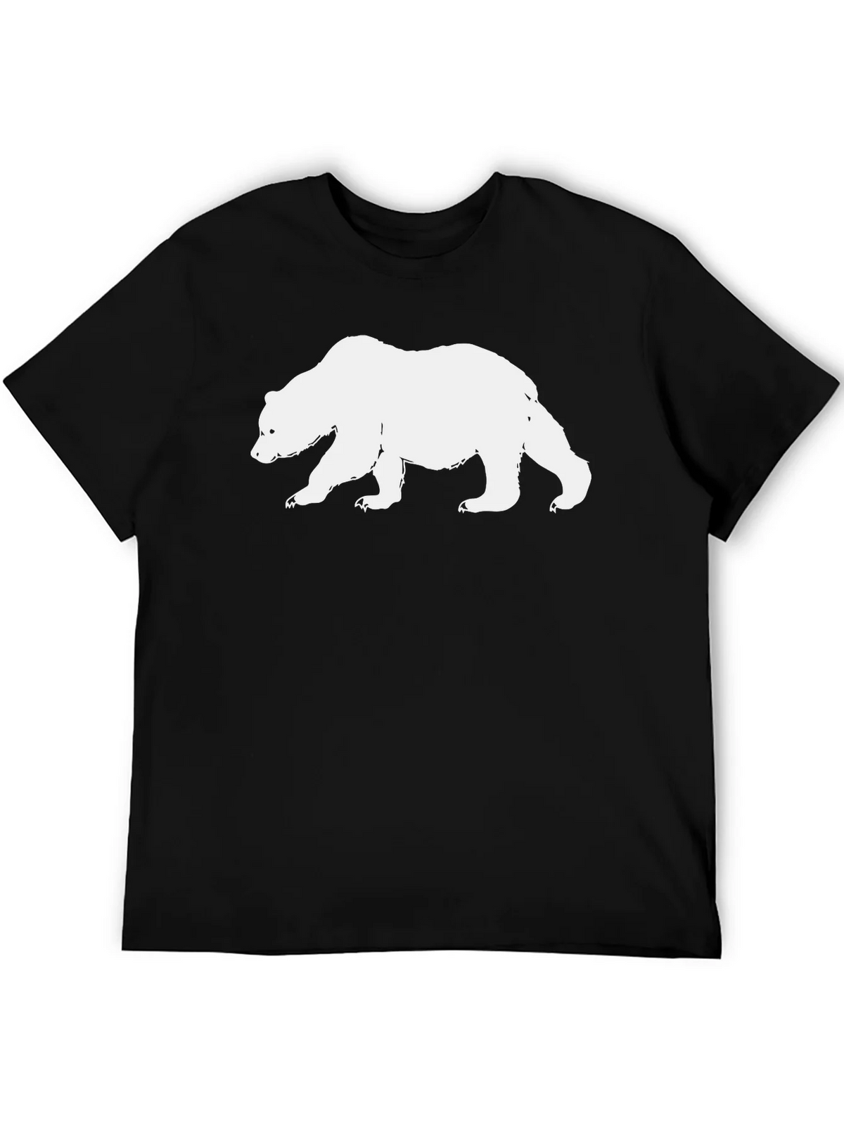 Cool Bear Graphic Black T-Shirt product image 5