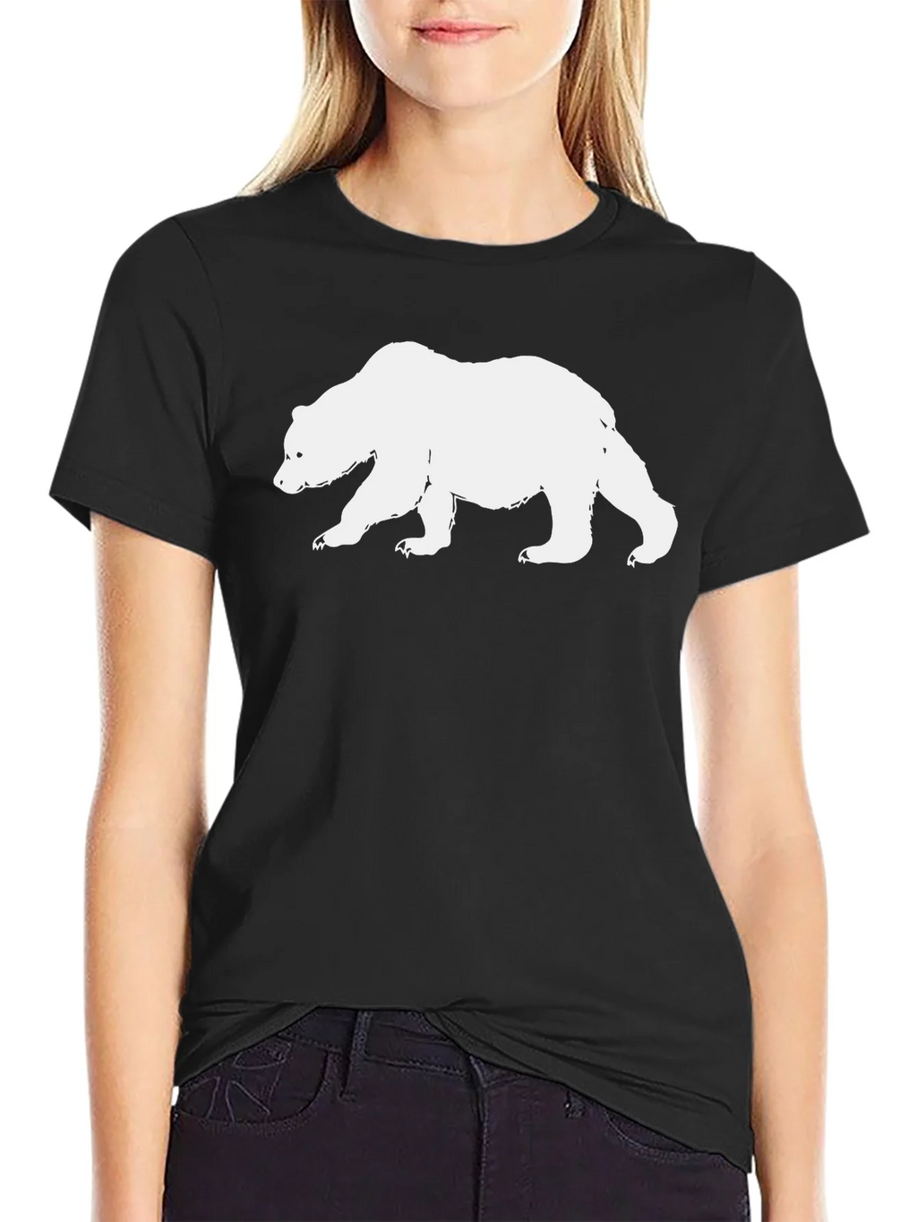 Cool Bear Graphic Black T-Shirt product image 2