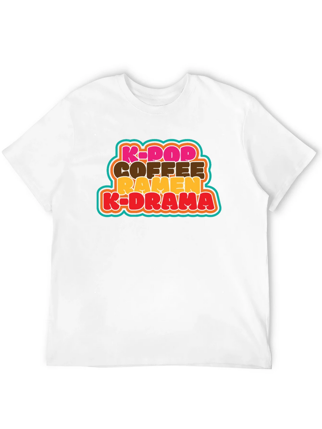K-Pop Coffee Ramen K-Drama T-Shirt - Korean Culture Tee product image 11