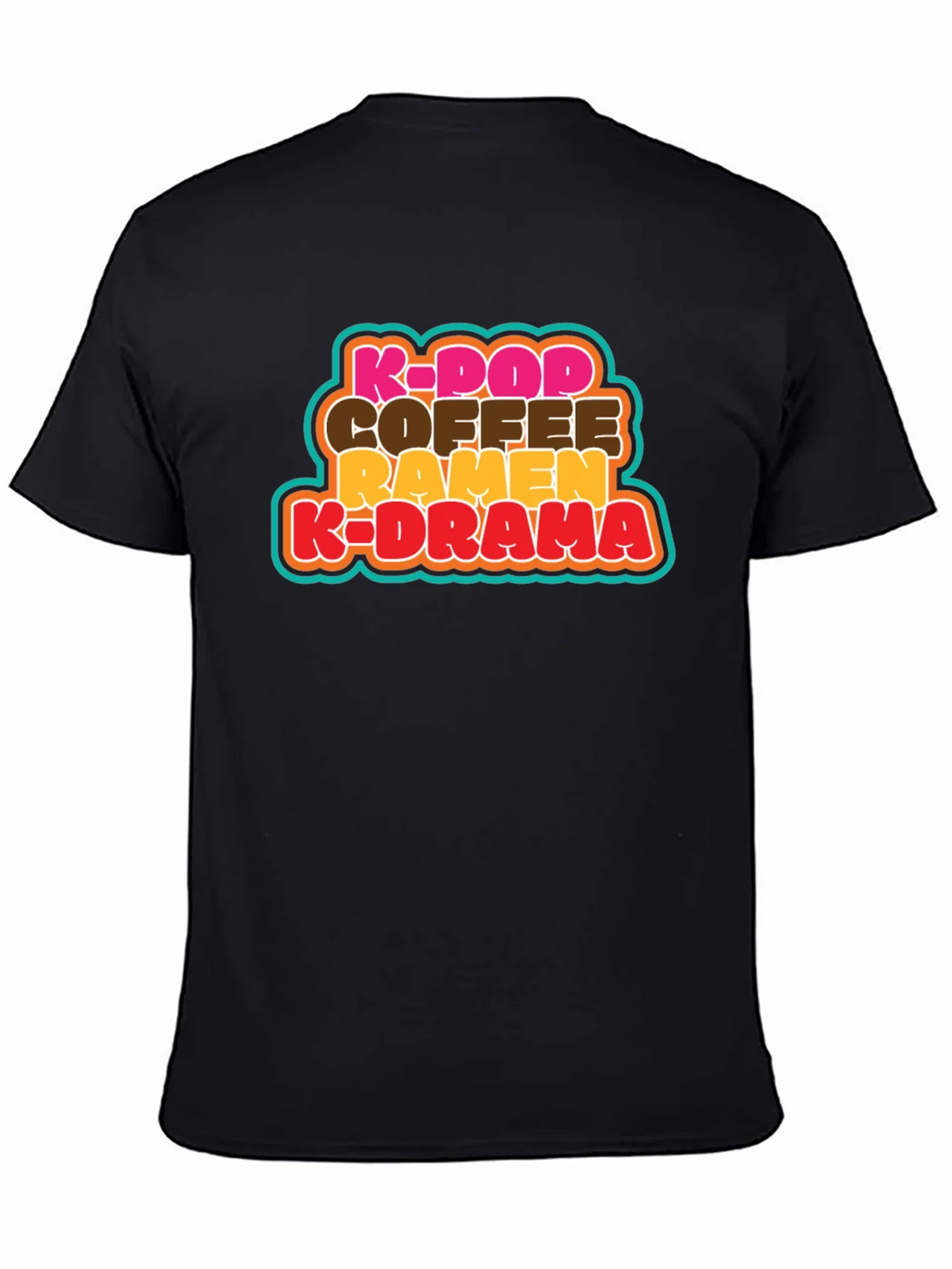 K-Pop Coffee Ramen K-Drama T-Shirt - Korean Culture Tee product image 4