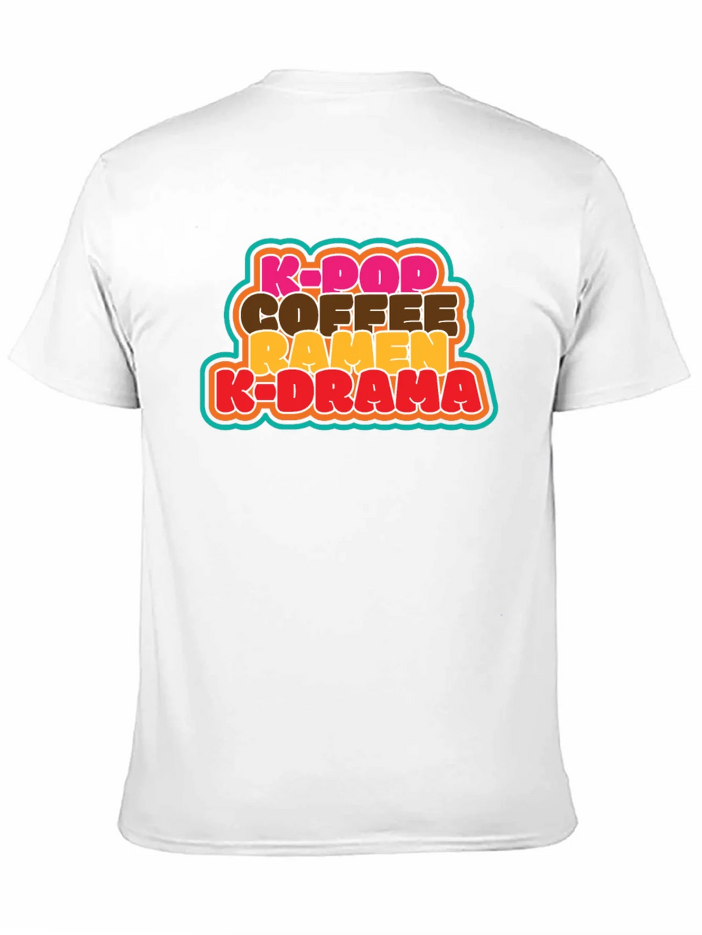 K-Pop Coffee Ramen K-Drama T-Shirt - Korean Culture Tee product image 10