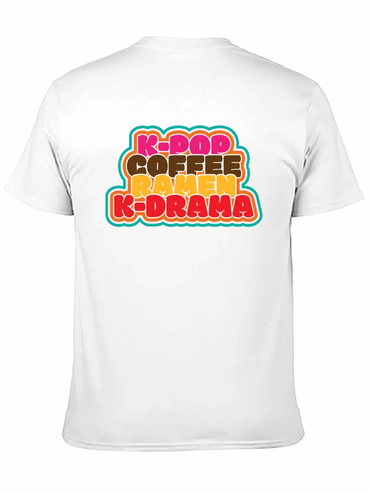 K-Pop Coffee Ramen K-Drama T-Shirt - Korean Culture Tee product image 10