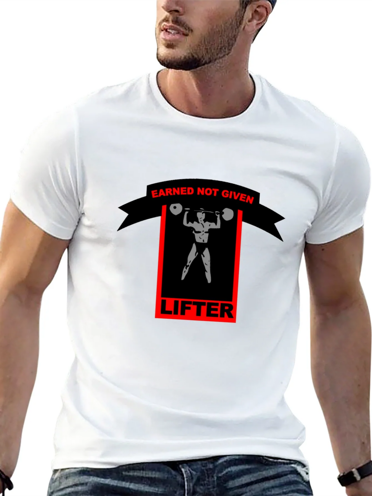 Earned Not Given Lifter Graphic Tee product image 11
