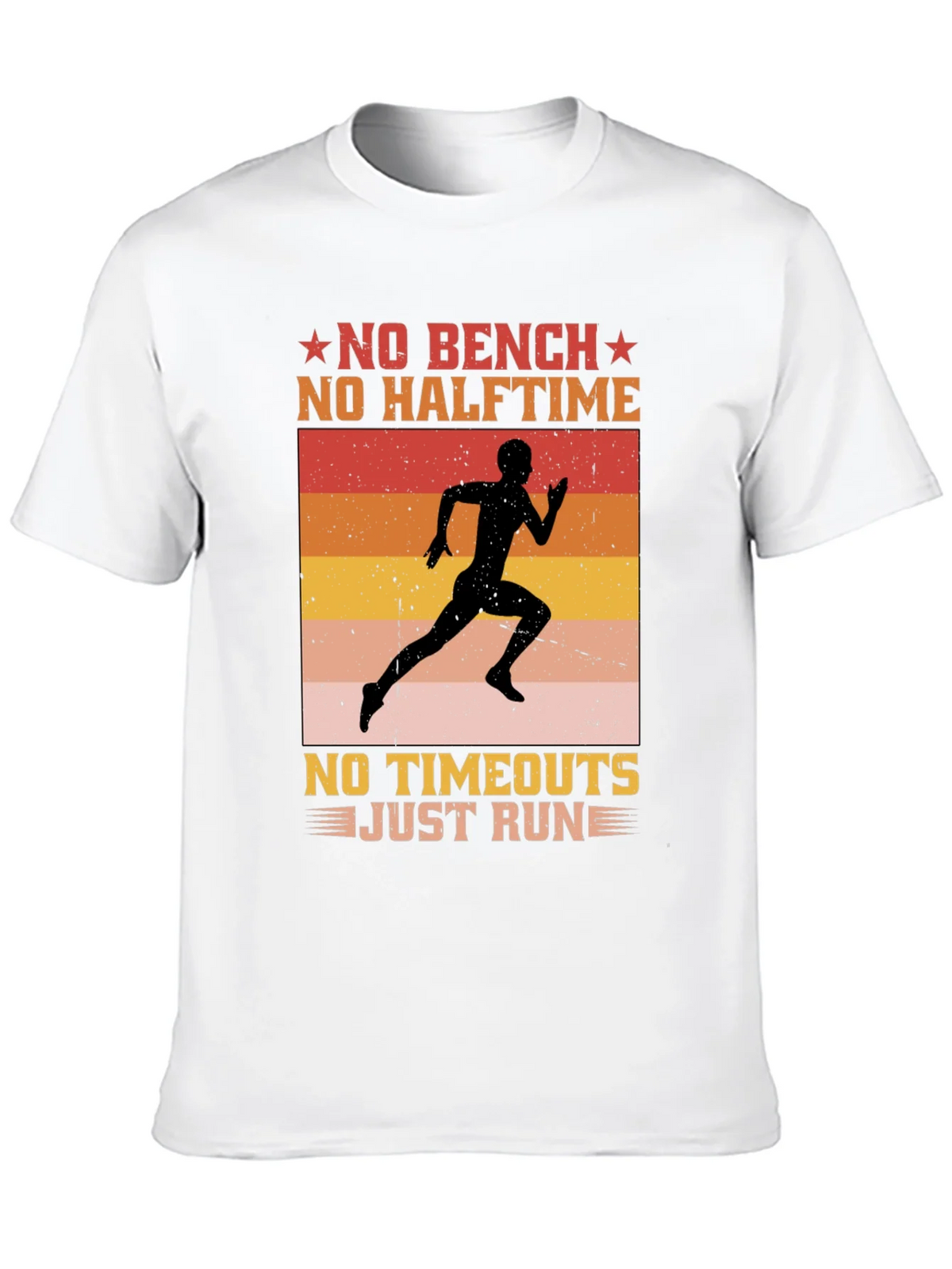 No Bench No Halftime Running T-Shirt product image 9