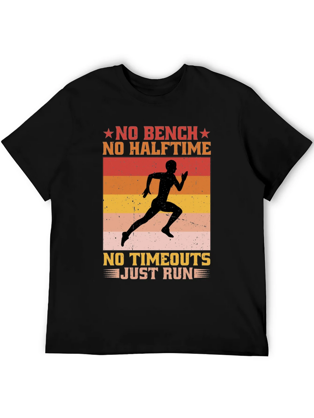No Bench No Halftime Running T-Shirt product image 5