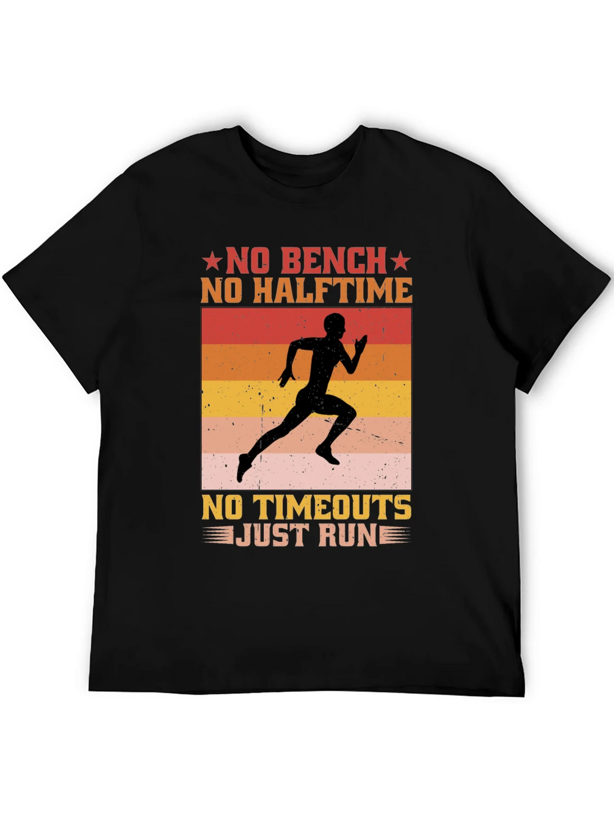 No Bench No Halftime Running T-Shirt product image 5