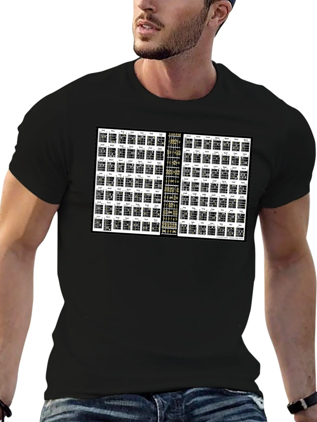 Guitar Chords T-Shirt - Music Lover Apparel product image 6