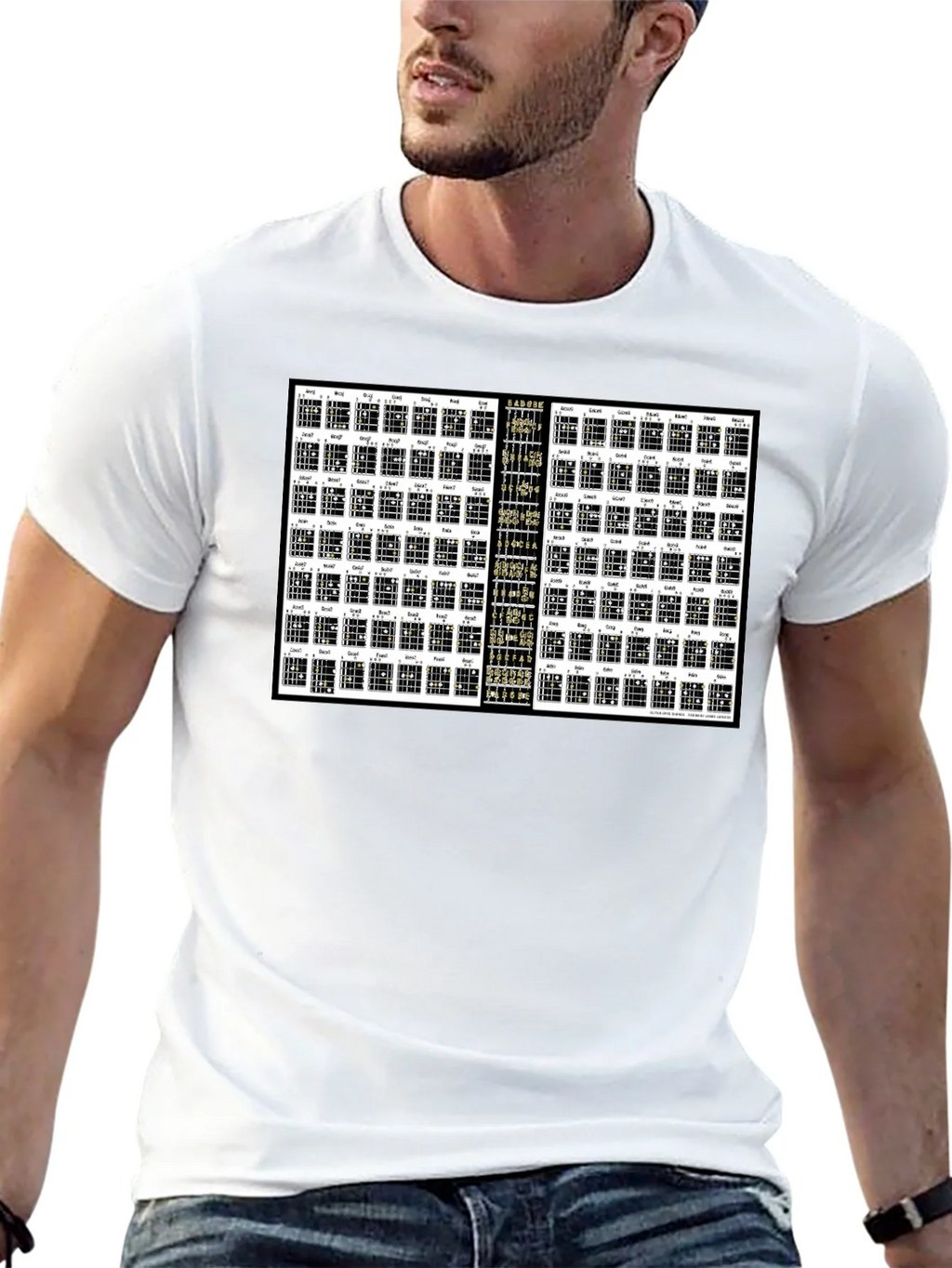 Guitar Chords T-Shirt - Music Lover Apparel product image 12