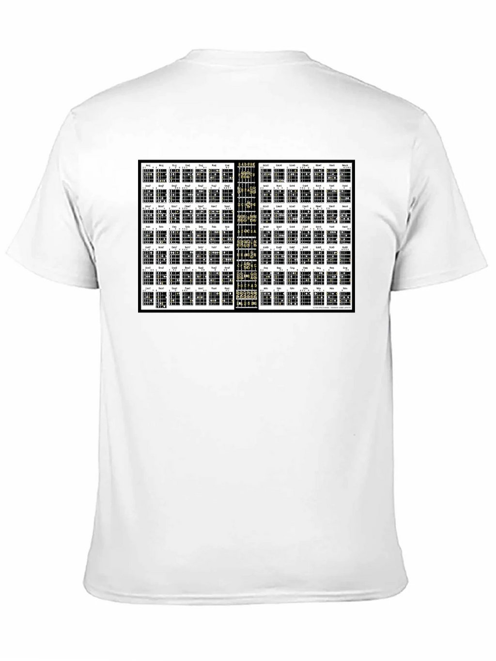 Guitar Chords T-Shirt - Music Lover Apparel product image 10