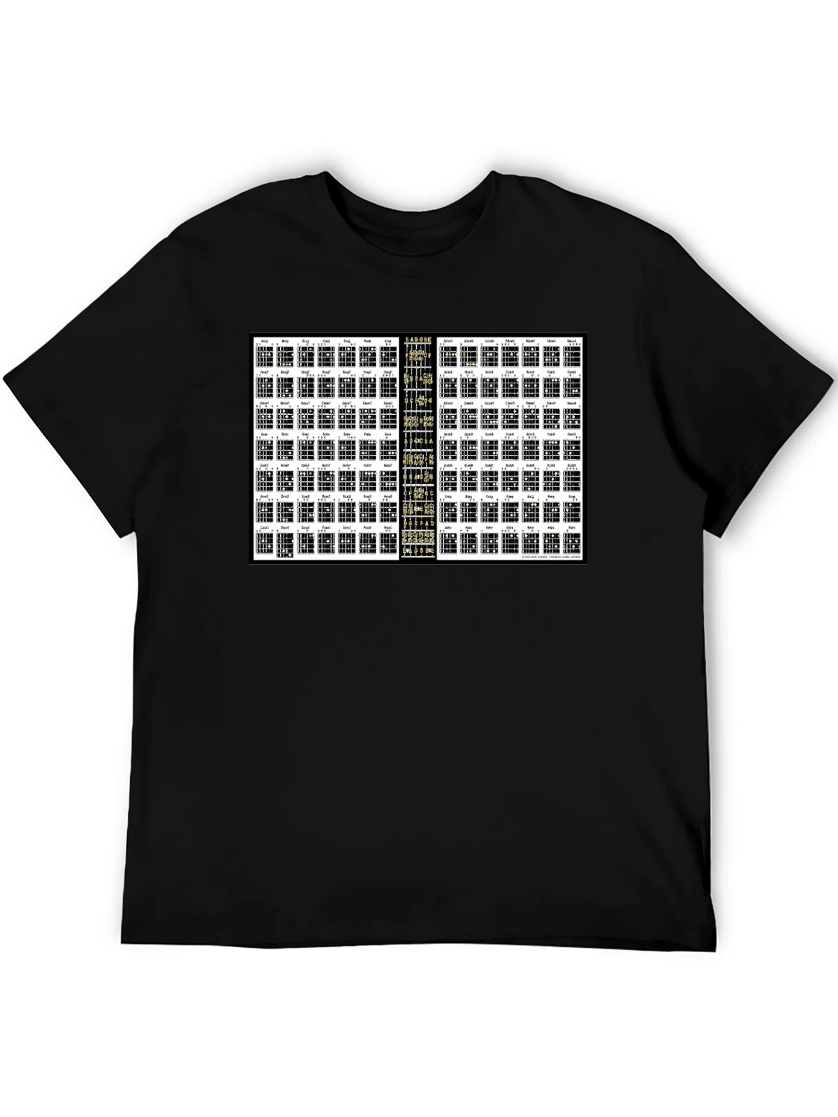 Guitar Chords T-Shirt - Music Lover Apparel product image 5