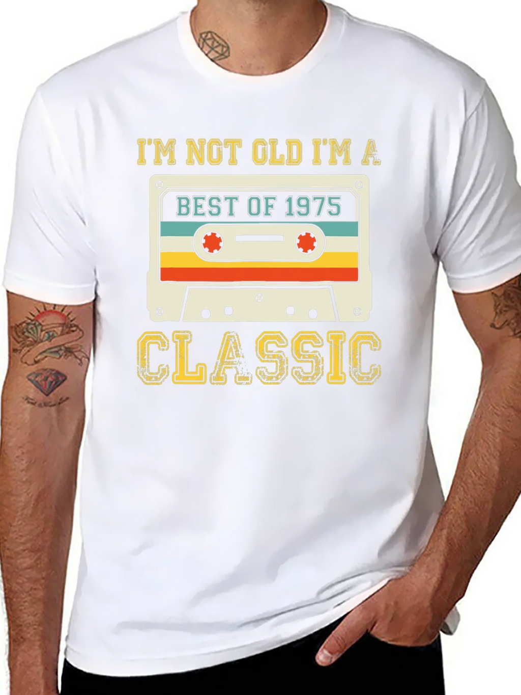 Retro Best of 1975 Graphic Tee product image 7