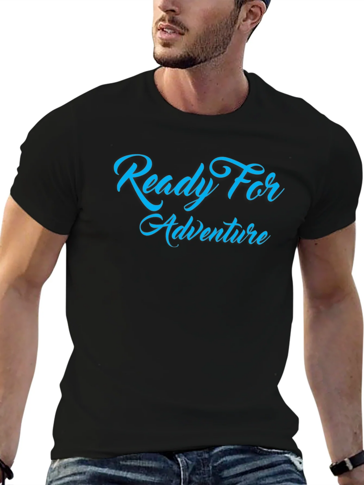 Ready For Adventure Graphic Tee - Black product image 6