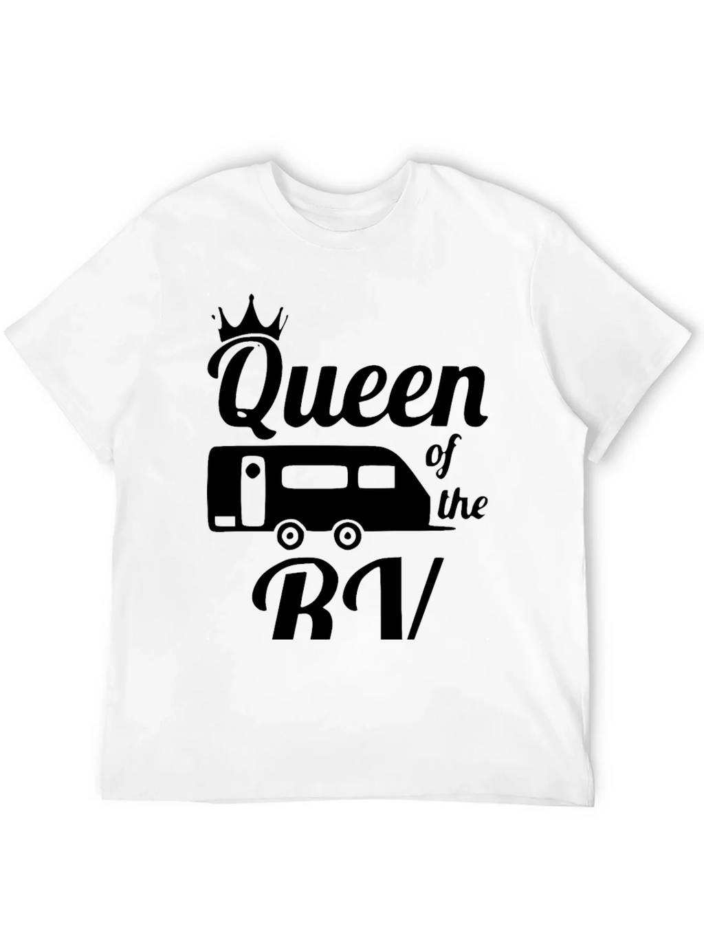 Queen of the RV Black Graphic T-Shirt product image 11
