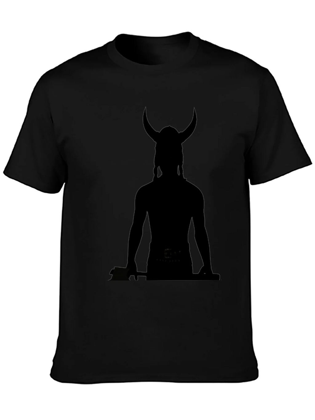 Viking Silhouette Black T-Shirt product image 3