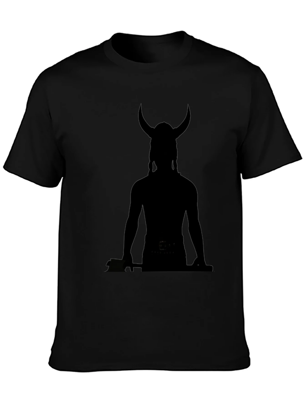 Viking Silhouette Black T-Shirt product image 3