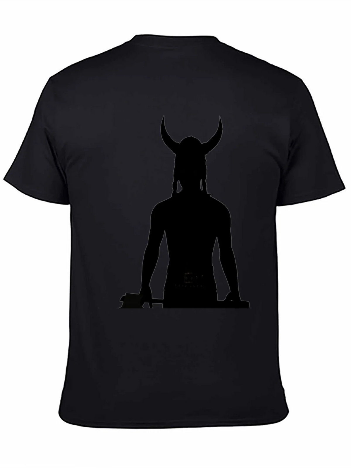 Viking Silhouette Black T-Shirt product image 4