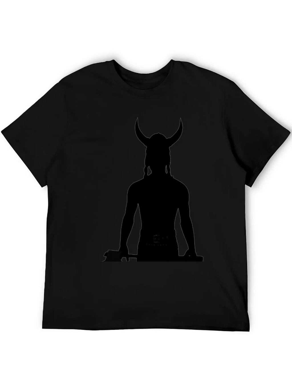 Viking Silhouette Black T-Shirt product image 5