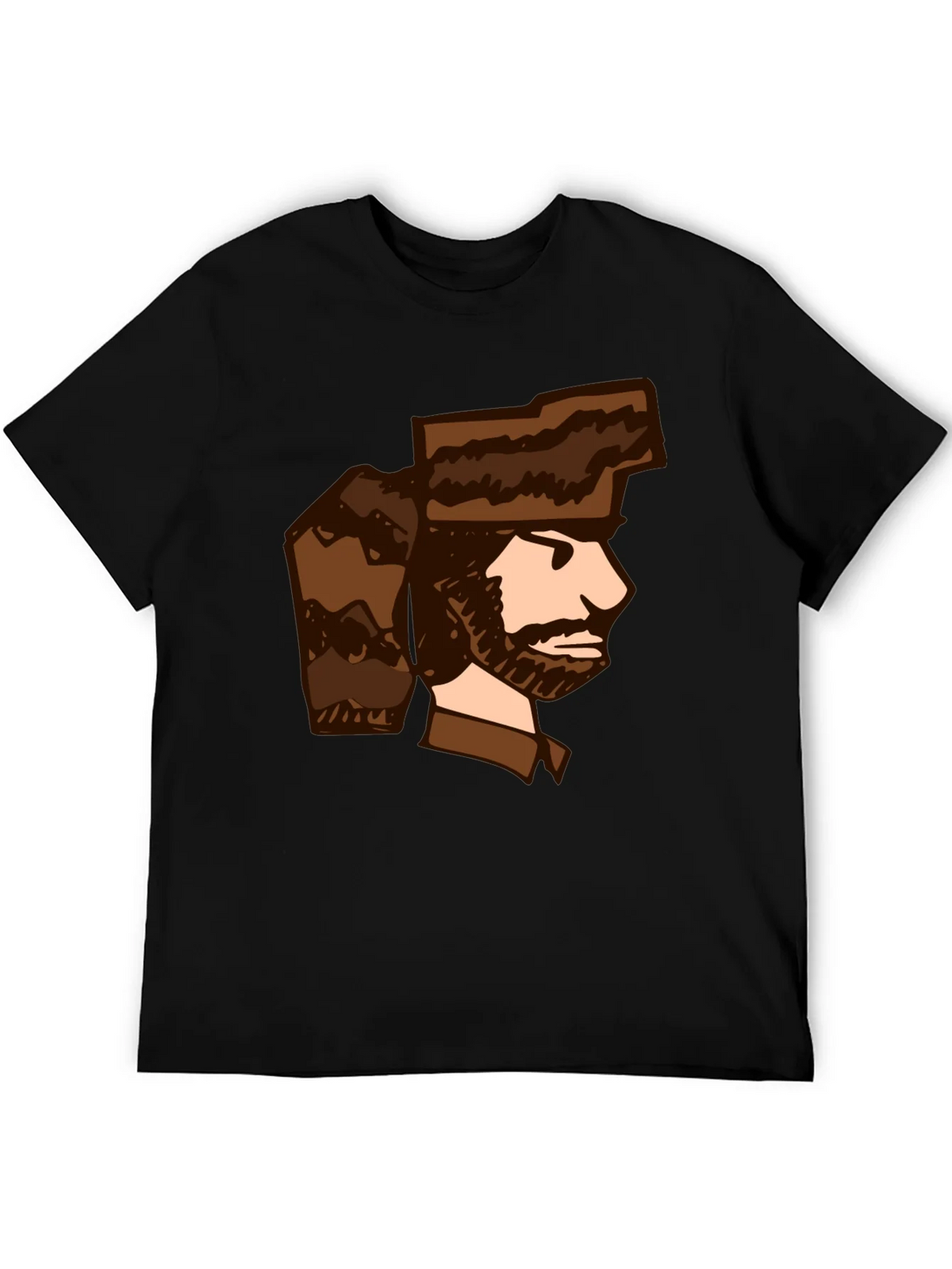 Cartoon Trapper T-Shirt - Unique Graphic Tee product image 4
