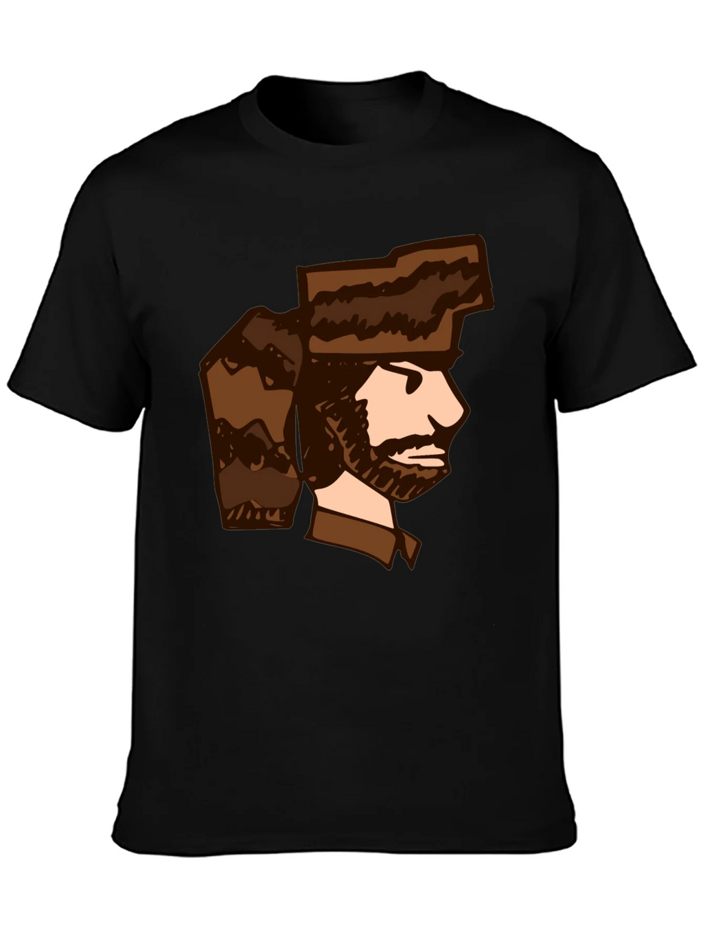 Cartoon Trapper T-Shirt - Unique Graphic Tee product image 3