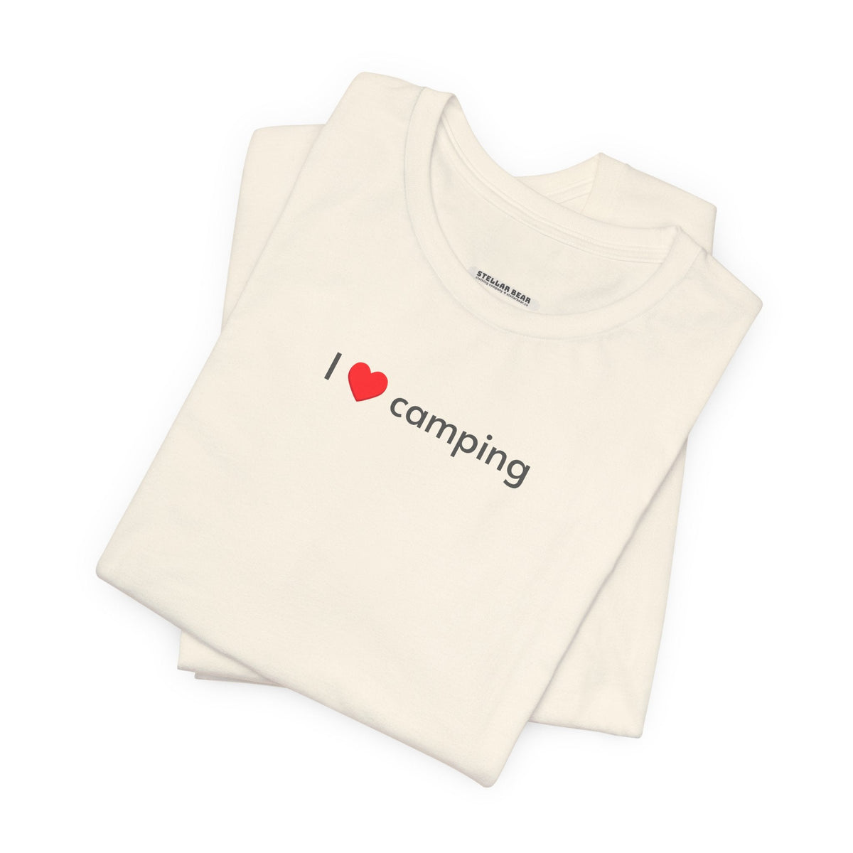 I Love Camping Minimalist Style T-Shirt product image 1