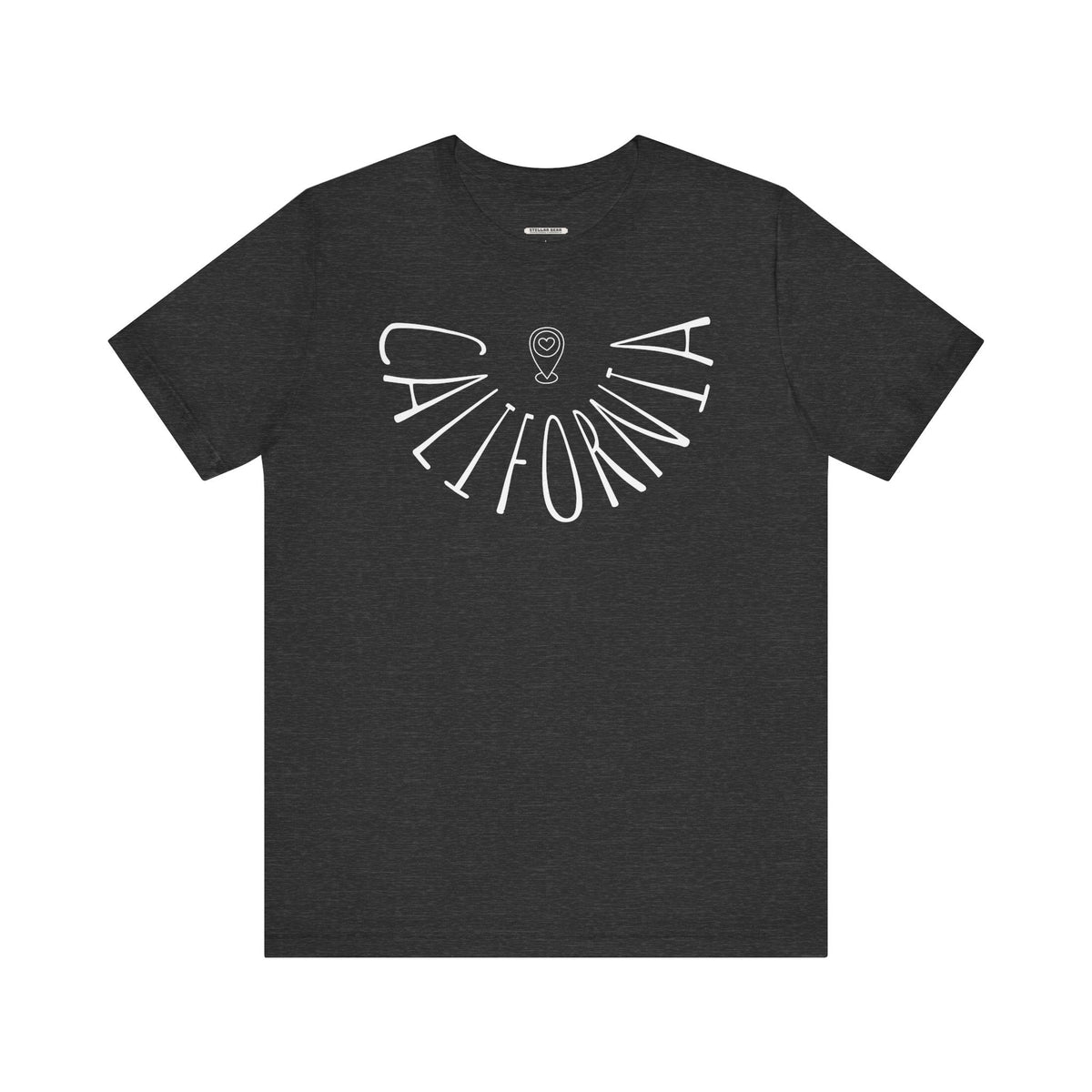 California Liquid Letters Graphic T-Shirt product image 8