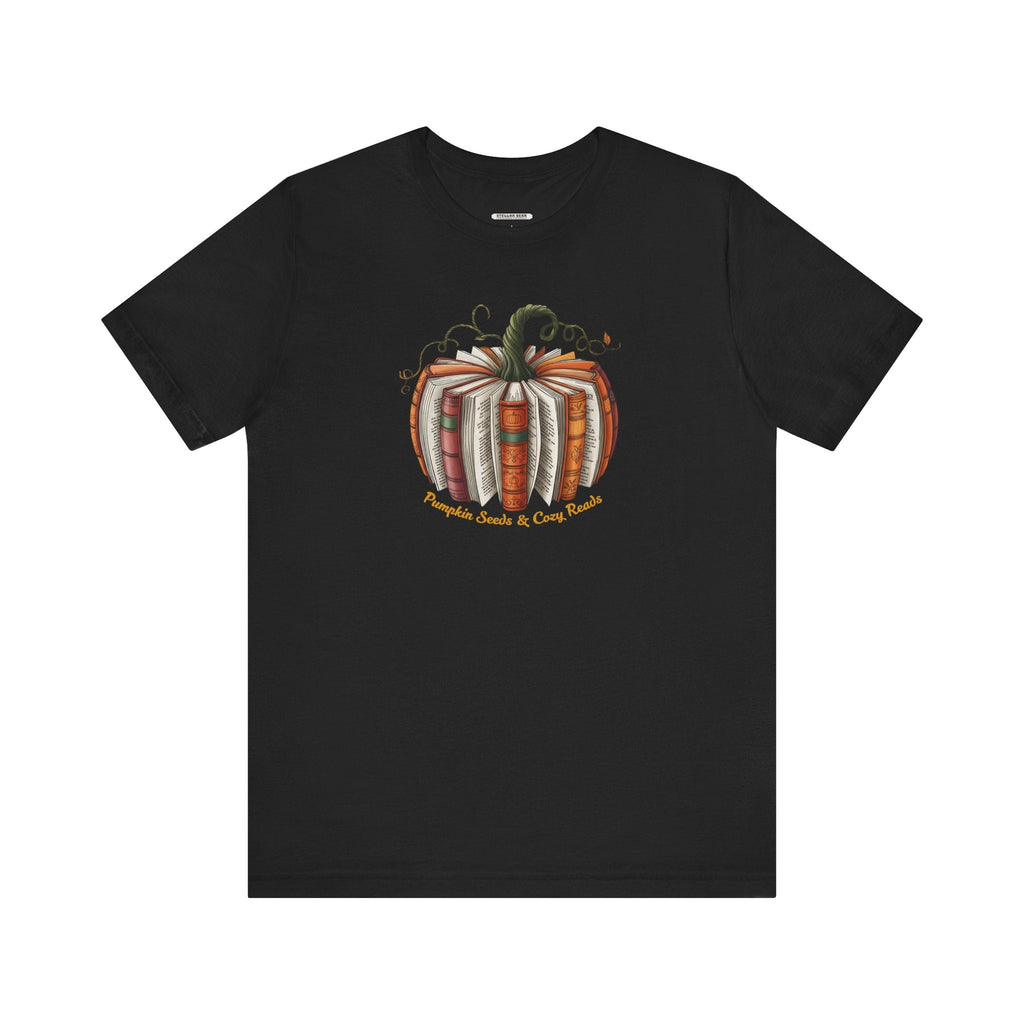 Pumpkin Seeds and Cozy Reads Graphic T-Shirt product image 8