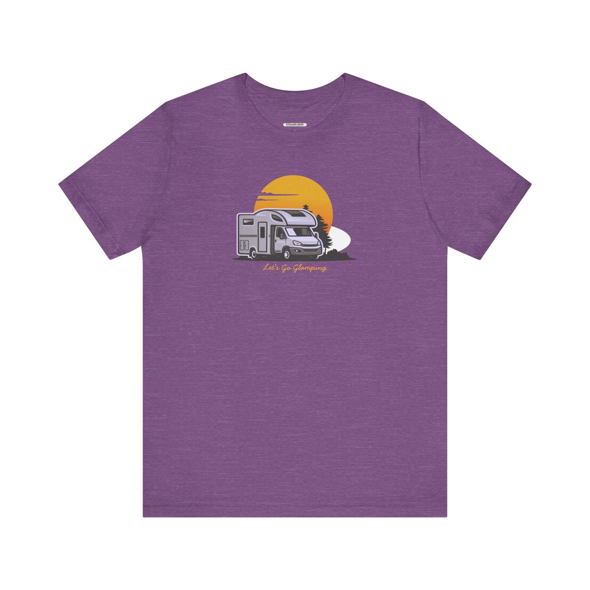 Let's Go Glamping RV Graphic T-Shirt product image 15