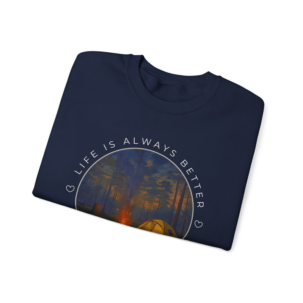 Life is Always Better Around the Campfire Graphic Sweatshirt product image 7