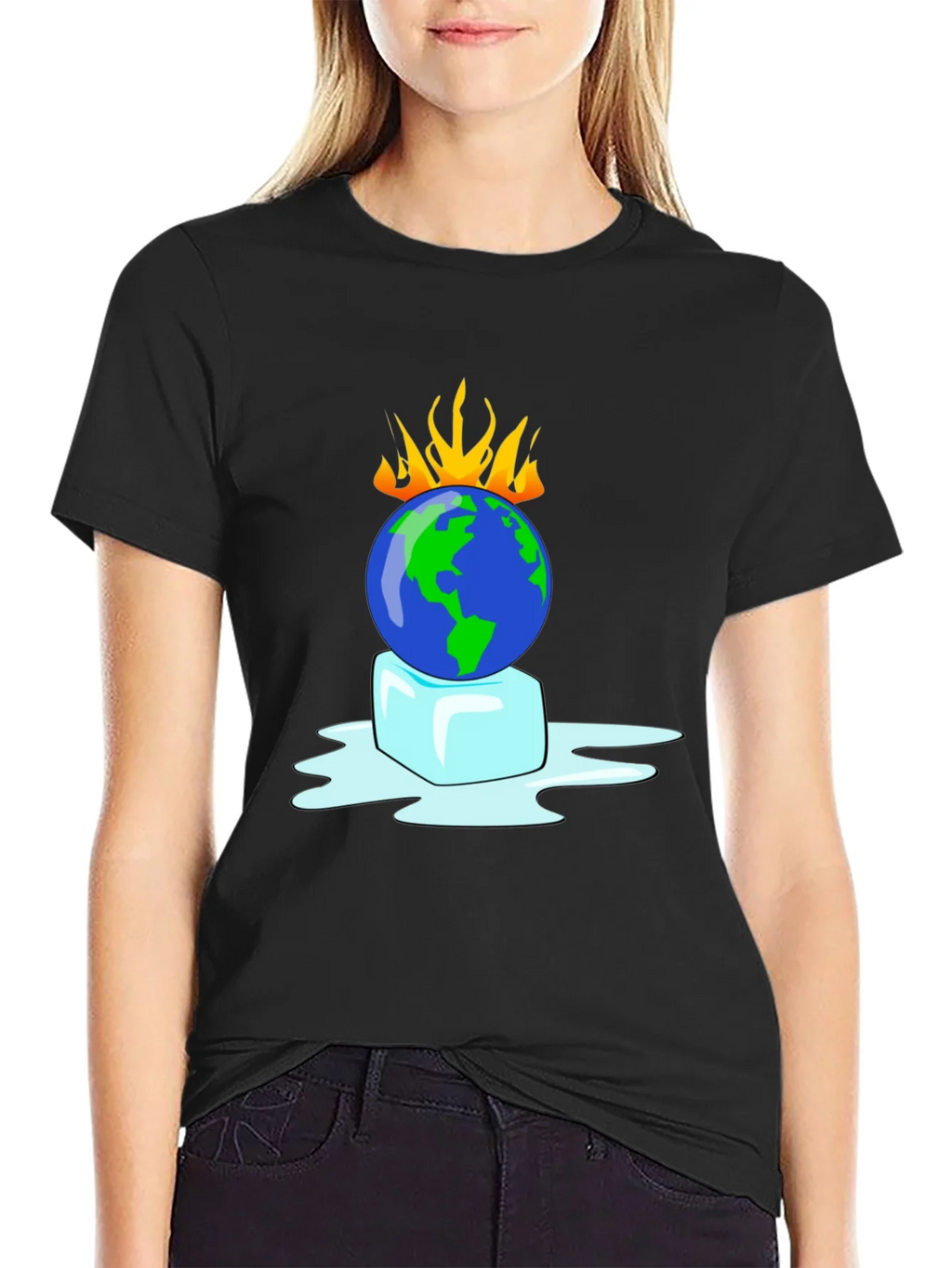 Global Warming Awareness Graphic T-Shirt product image 2