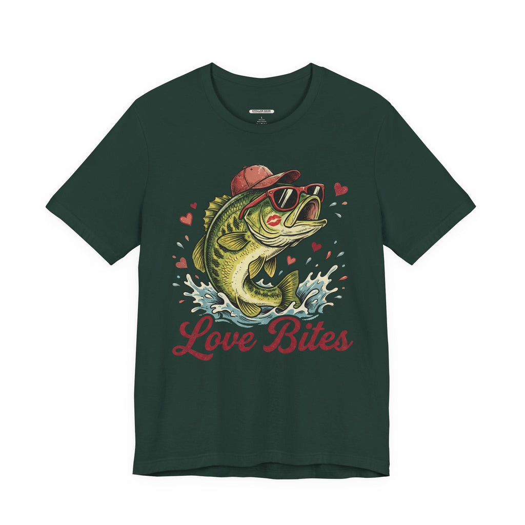 Love Bites Fishing Graphic T-Shirt product image 5