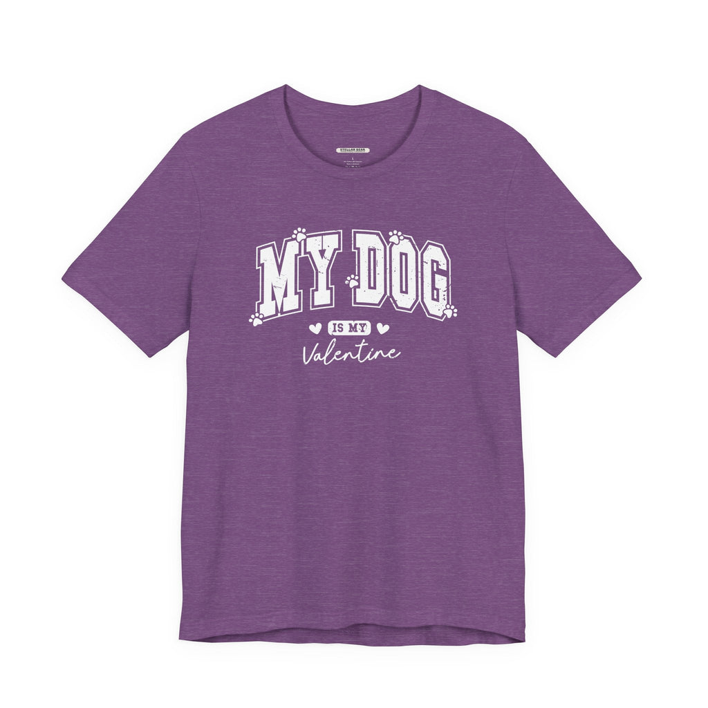 My Dog is My Valentine Graphic T-Shirt product image 8
