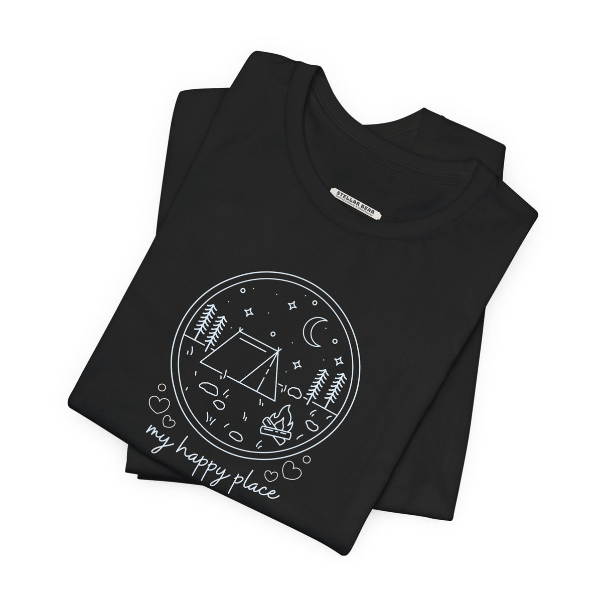 My Happy Place (Camping) Graphic T-Shirt product image 3