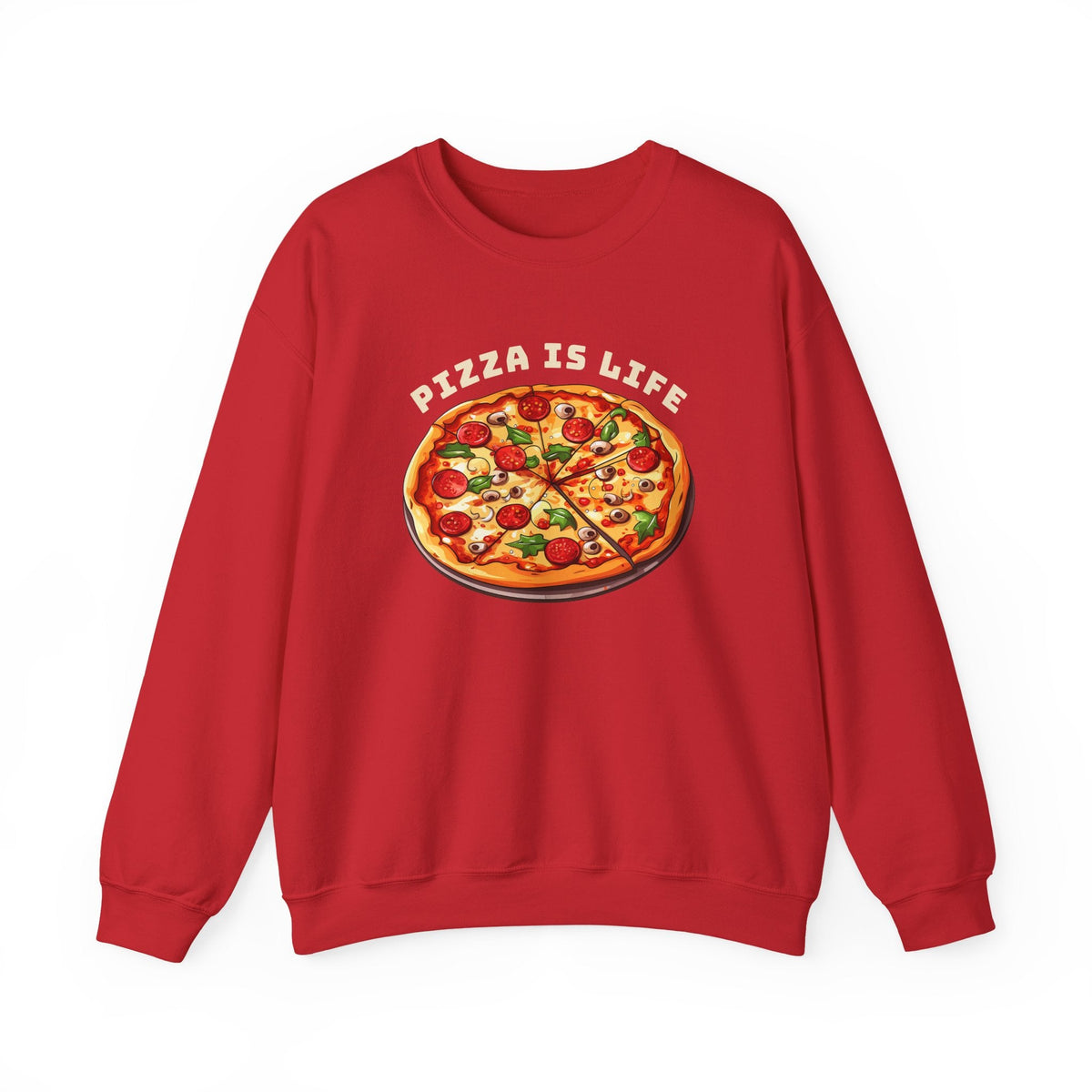 Pizza is Life Graphic Sweatshirt product image 9