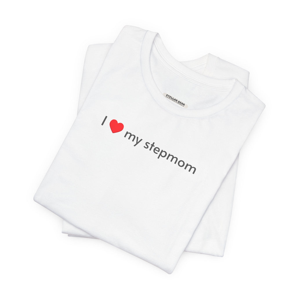 I Love My Stepmom Minimalist Style T-Shirt product image 2