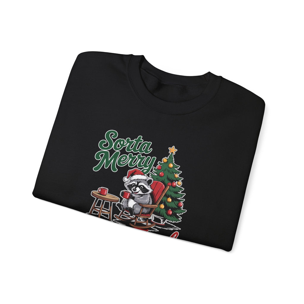 Sorta Merry Feral Graphic Sweatshirt product image 5