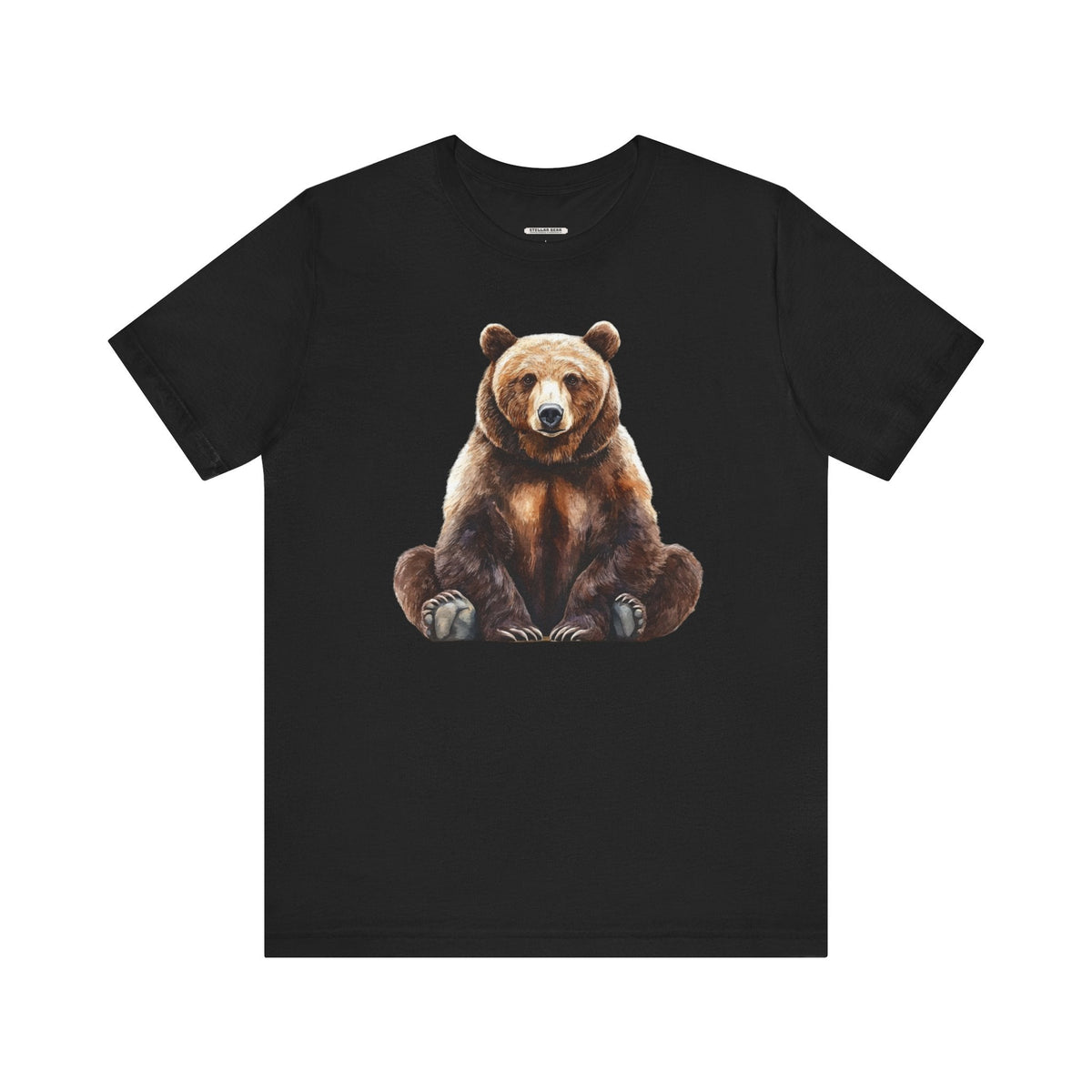 Grizzly Bear Sitting Graphic T-Shirt product image 10