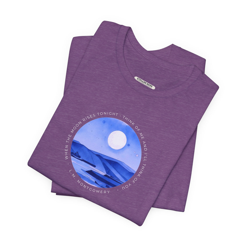 When the Moon Rises Tonight, Think of Me Quote Graphic product image 3